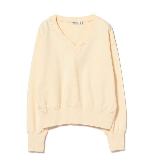 BEAMSBOY「フリーダムスリーブ Vネック スウェット」|スウェット・ジャージ|