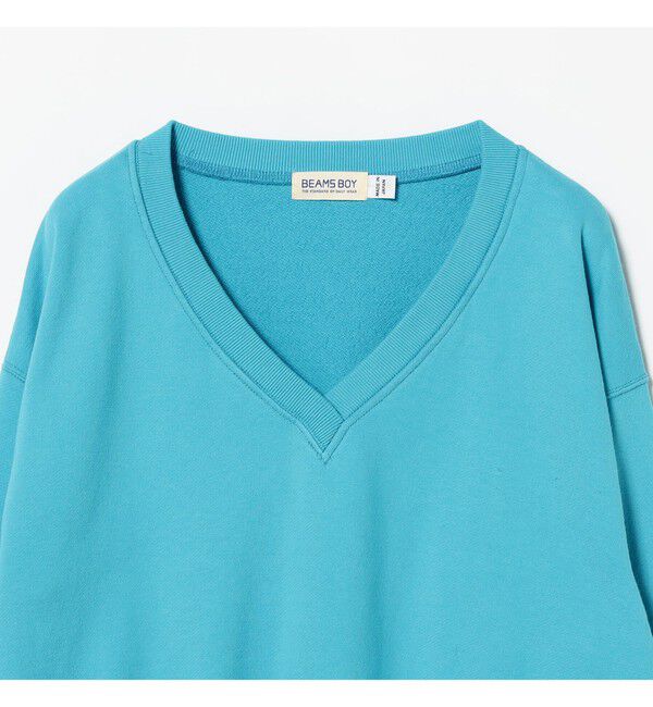 BEAMSBOY「フリーダムスリーブ Vネック スウェット」|スウェット・ジャージ|