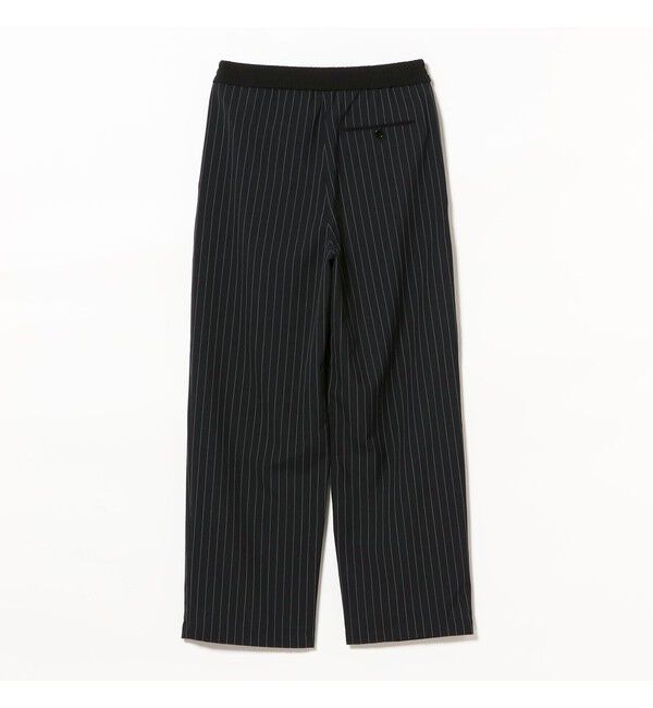 Demi-Luxe BEAMS 「ポプリン ストライプ イージーパンツ」|チノ|