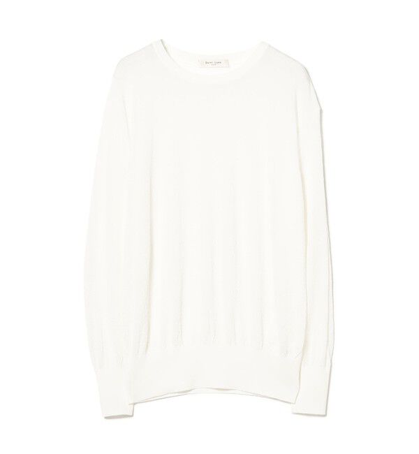 Demi-Luxe BEAMS 「コットン ナイロン デニット プルオーバー」|ニット・セーター|