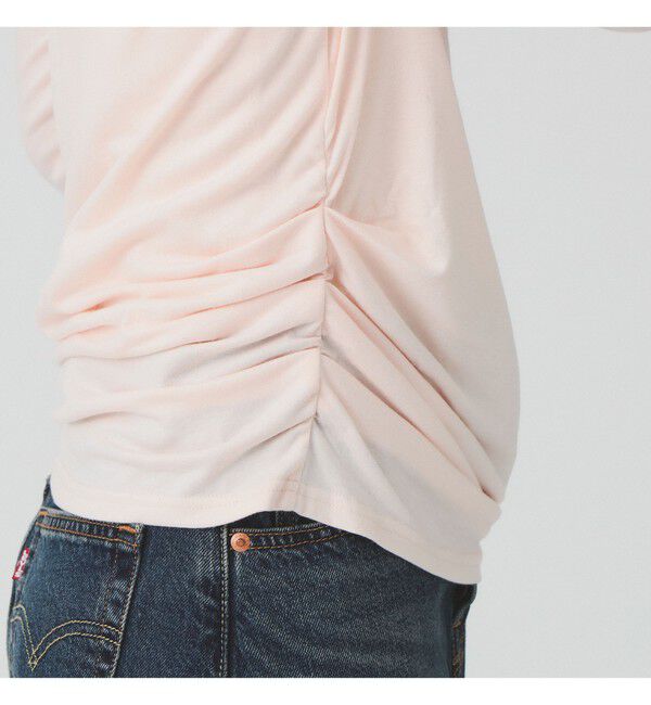 Ray BEAMS 「アシメ ネック ドレープ」|Tシャツ・カットソー|