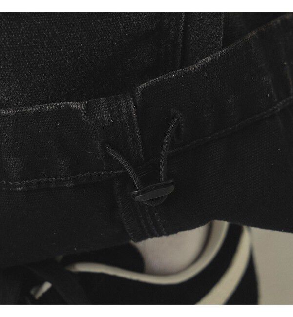 BEAMS「ワイドストレート ダック ダブルニー カーゴパンツ」|チノ|