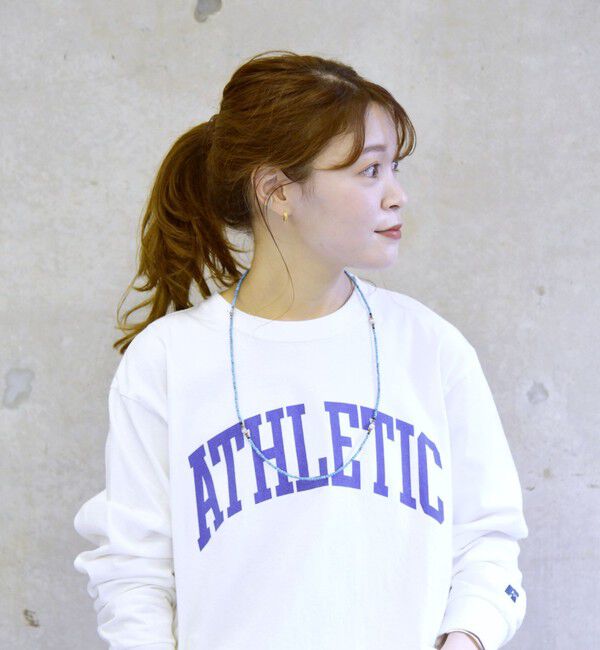 SHIPS「【WEB限定】SHIPS: 2WAY マスク ビーズ ストラップ」|アンクレット|