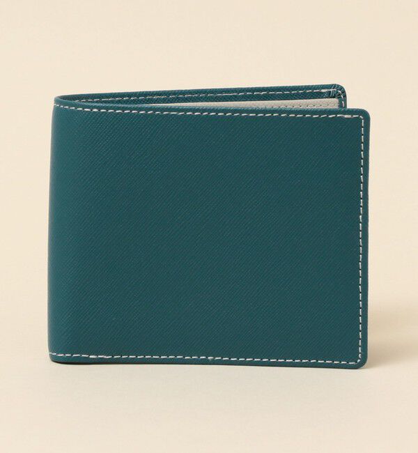SHIPS「【WEB限定】SHIPS:【SAFFIANO LEATHER】2トーン 2つ折 ウォレット（財布）」|財布|