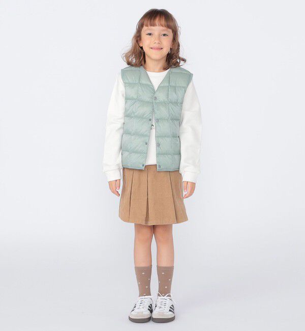 SHIPS KIDS「【WEB限定】TAION:100～150cm / キッズ インナー ダウン ベスト」|ダウンベスト・ベスト|