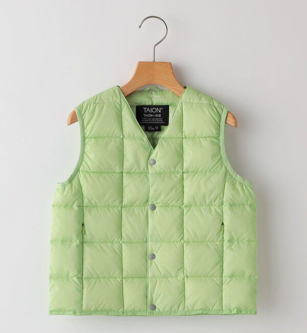 SHIPS KIDS「【WEB限定】TAION:100～150cm / キッズ インナー ダウン ベスト」|ダウンベスト・ベスト|