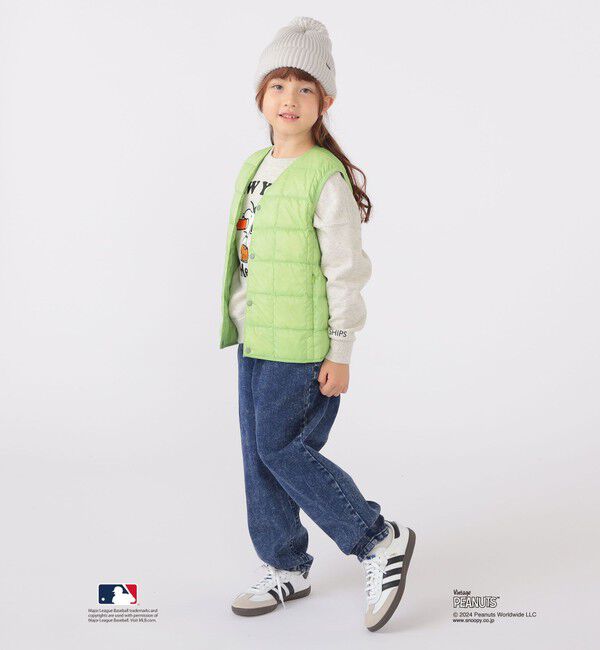SHIPS KIDS「【WEB限定】TAION:100～150cm / キッズ インナー ダウン ベスト」|ダウンベスト・ベスト|