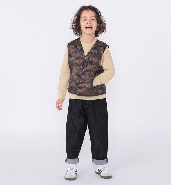 SHIPS KIDS「【WEB限定】TAION:100～150cm / キッズ インナー ダウン ベスト」|ダウンベスト・ベスト|