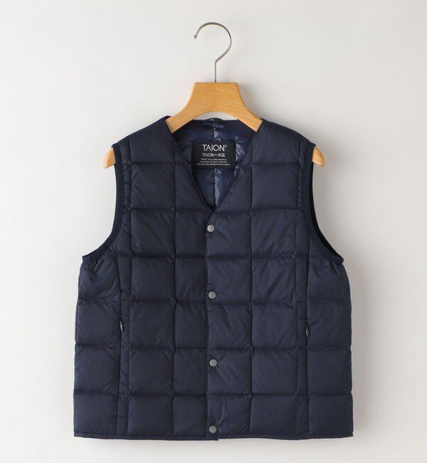 SHIPS KIDS「【WEB限定】TAION:100～150cm / キッズ インナー ダウン ベスト」|ダウンベスト・ベスト|