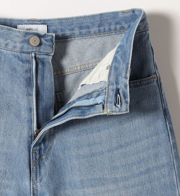 SHIPS any「《一部予約》SHIPS any: ハイライズ デニムパンツ［SHIPS any DENIM］」|デニム|