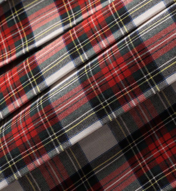 SHIPS KIDS「SHIPS KIDS:140～150cm / タータンチェック プリーツ スカート」|スカート|