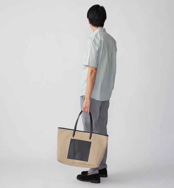 SHIPS「SHIPS: ボイル セミワイドカラー ストライプ ショートスリーブ シャツ」|シャツ・ブラウス|