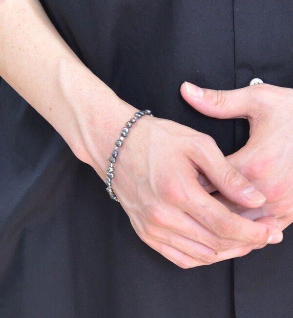 SHIPS any「SHIPS any: 淡水パール ブレスレット◇」|ブレスレット・バングル|ブラック