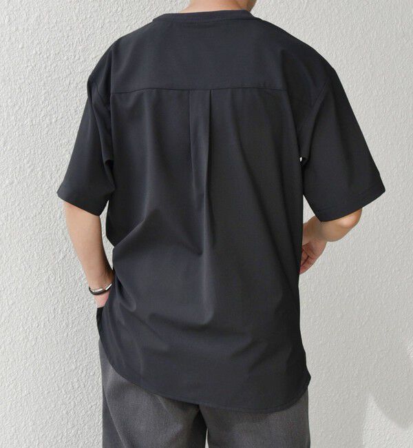 SHIPS any「SHIPS any: COOLMAX（R） サマー プルオーバー Tシャツ (セットアップ対応) 24SS◇」|Tシャツ・カットソー|