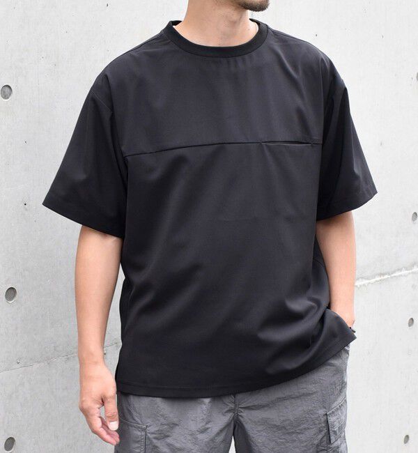 SHIPS any「SHIPS any: COOLMAX（R） サマー プルオーバー Tシャツ (セットアップ対応) 24SS◇」|Tシャツ・カットソー|