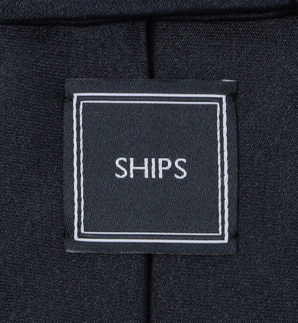SHIPS「SHIPS: フォサッティ サテン 無地 ネクタイ」|ネクタイ・蝶ネクタイ|