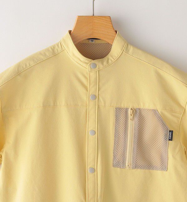 SHIPS KIDS「SHIPS KIDS:100～130cm /〈UVカット/吸水速乾〉ナイロン ドライ シャツ」|シャツ・ブラウス|