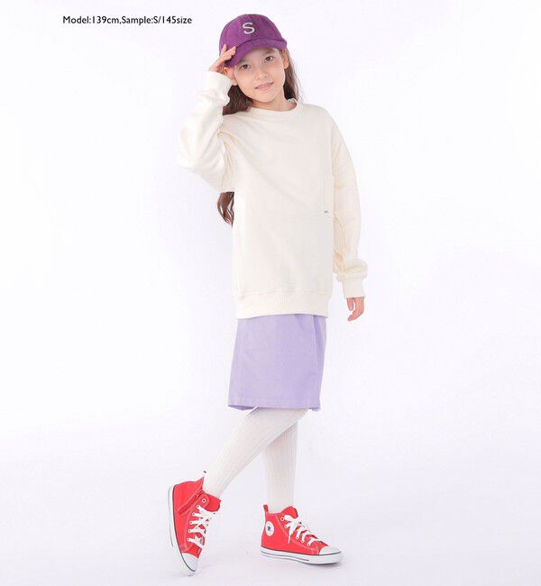 SHIPS KIDS「【WEB限定】SHIPS KIDS:100～160cm / マイクロ ロゴ スウェット」|スウェット・ジャージ|