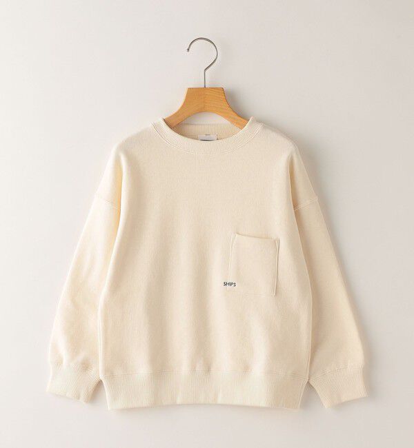 SHIPS KIDS「【WEB限定】SHIPS KIDS:100～160cm / マイクロ ロゴ スウェット」|スウェット・ジャージ|