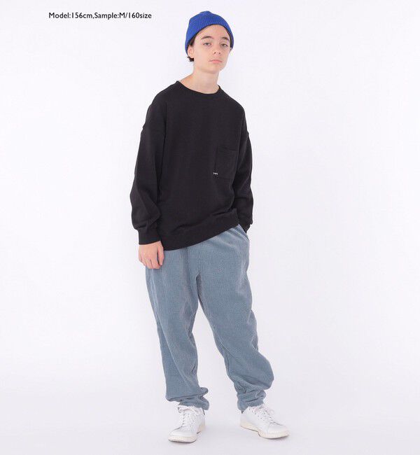 SHIPS KIDS「【WEB限定】SHIPS KIDS:100～160cm / マイクロ ロゴ スウェット」|スウェット・ジャージ|