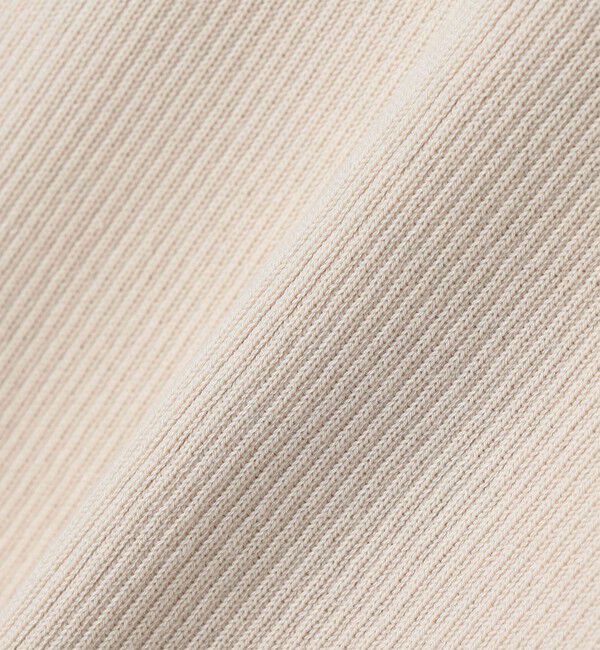 quaranciel「quaranciel:〈手洗い可能〉コットン タートルネック リブ ニット」|ニット・セーター|