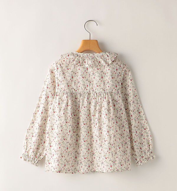 SHIPS KIDS「SHIPS KIDS:140～150cm / リバティ 長袖 ブラウス」|シャツ・ブラウス|