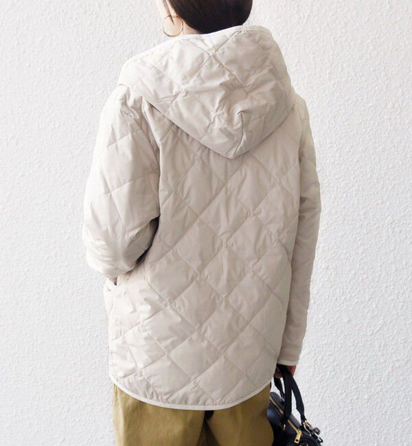 SHIPS any「《追加予約》【SHIPS any別注】TAION:〈手洗い可能〉パイピング フード ジャケット」|ダウン|