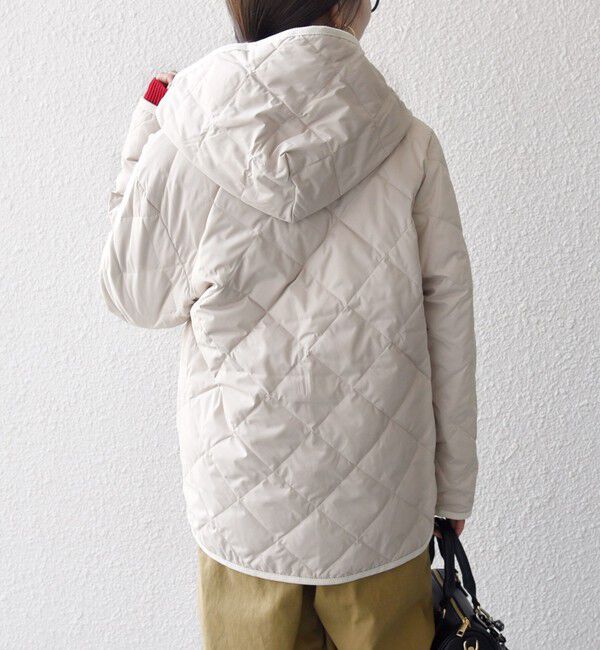 SHIPS any「《追加予約》【SHIPS any別注】TAION:〈手洗い可能〉パイピング フード ジャケット」|ダウン|