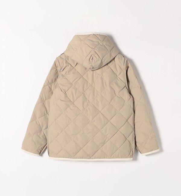 SHIPS any「《追加予約》【SHIPS any別注】TAION:〈手洗い可能〉パイピング フード ジャケット」|ダウン|