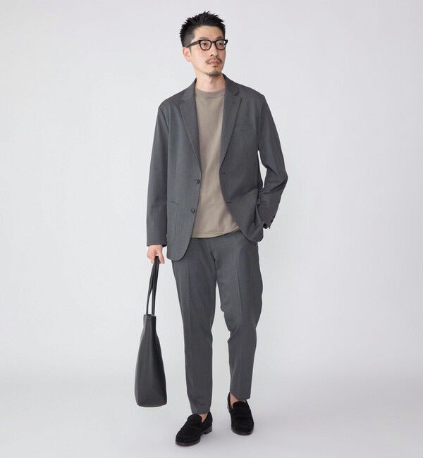 SHIPS「SHIPS: 〈セットアップ対応・手洗い可能〉スーパー140 2ボタン テーラードジャケット」|テーラードジャケット|