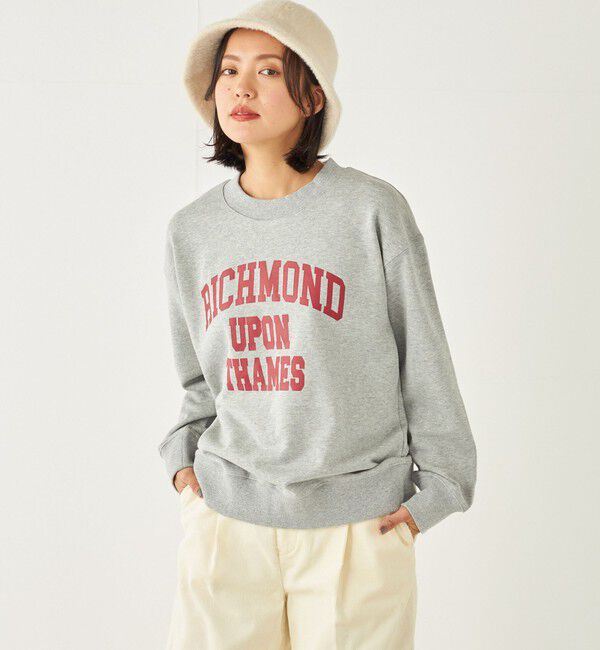 SHIPS Colors 「SHIPS Colors:ロゴ プリント スウェット◇」|スウェット・ジャージ|グレー系