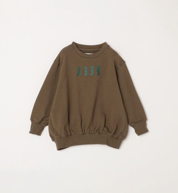 SHIPS any「ARCH&LINE: オーガニックコットン プリント スウェット<KIDS>」|スウェット・ジャージ|