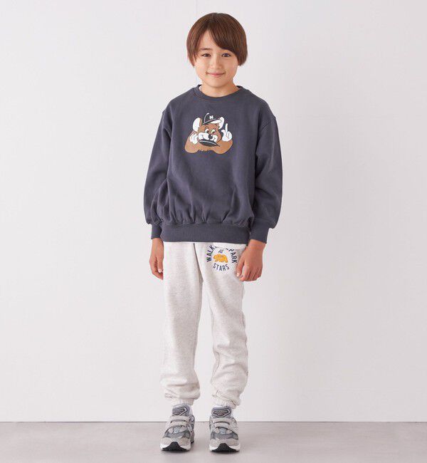 SHIPS any「ARCH&LINE: オーガニックコットン プリント スウェット<KIDS>」|スウェット・ジャージ|