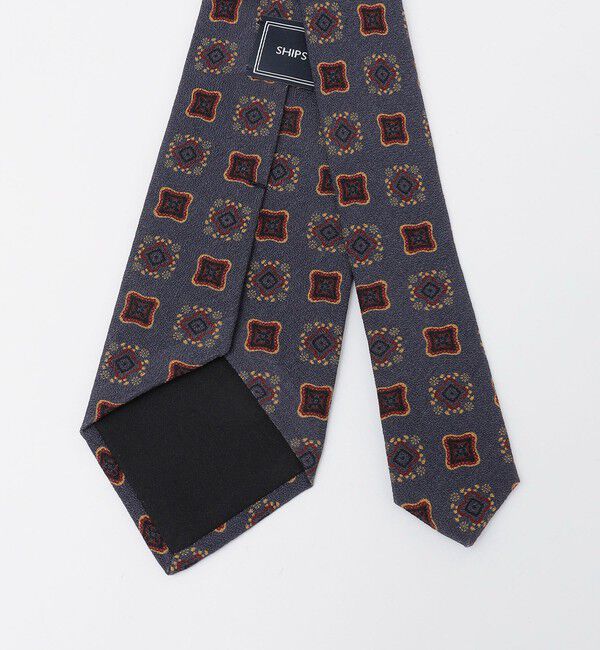 SHIPS「SHIPS: ラグジュアリー ビンテージ コモン プリント ネクタイ」|ネクタイ・蝶ネクタイ|