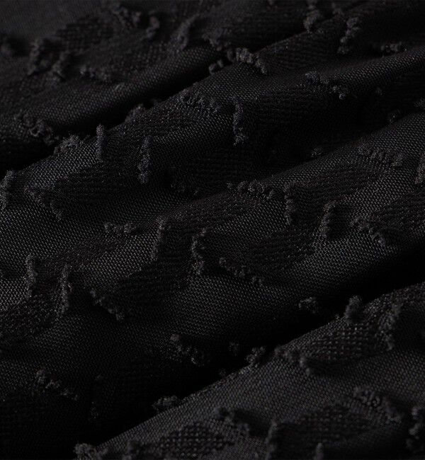 quaranciel「quaranciel:〈手洗い可能〉カットジャカード ジオメトリック ギャザー スカート」|スカート|