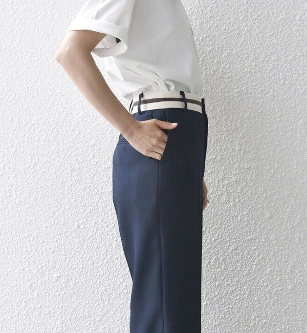 SHIPS any「SHIPS any:〈洗濯機可能〉オックス ウエスト ライン パンツ」|その他|