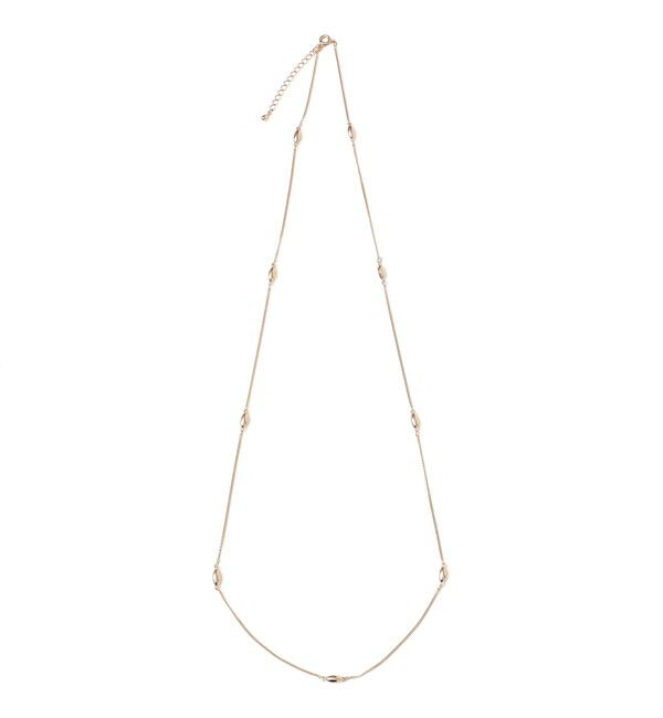 SHIPS for women「オーバル パーツ ネックレス」|ネックレス|