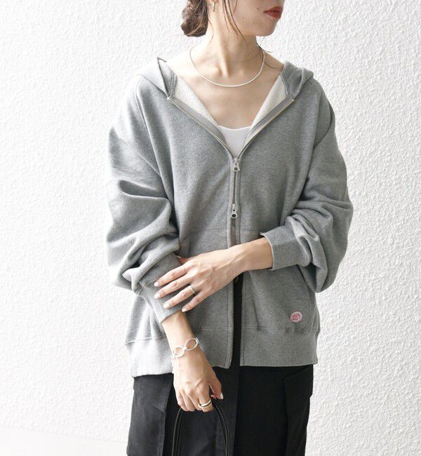 SHIPS any「《一部追加予約》SHIPS any:〈洗濯機可能〉USAコットン 裏起毛 ジップ スウェット パーカー」|パーカー|