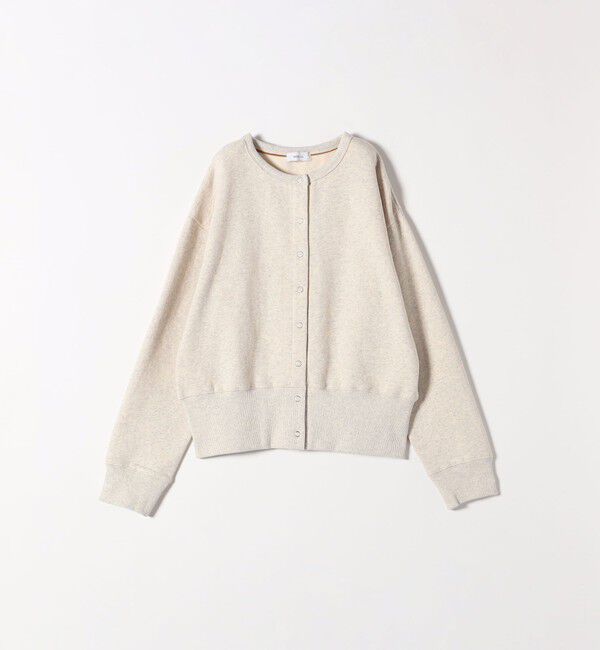 SHIPS any「【WEB限定】SHIPS any: USA コットン 裏起毛 コンパクト スナップ カーディガン」|カーディガン|