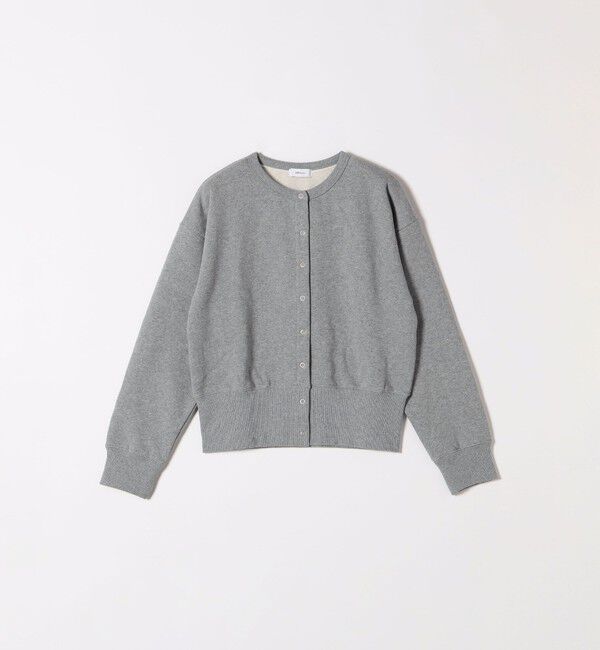 SHIPS any「【WEB限定】SHIPS any: USA コットン 裏起毛 コンパクト スナップ カーディガン」|カーディガン|