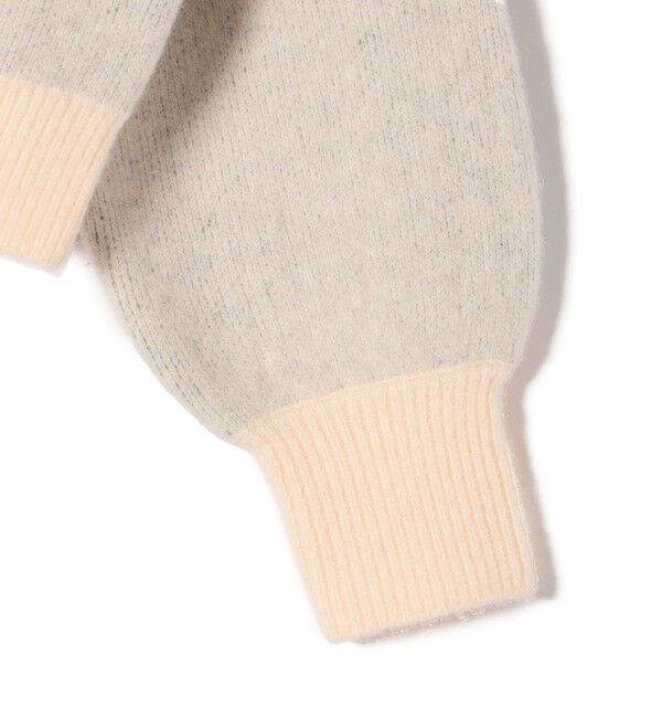 SHIPS for women「【WEB限定】〈手洗い可能〉ジャカード フラワー ニット プルオーバー」|ニット・セーター|