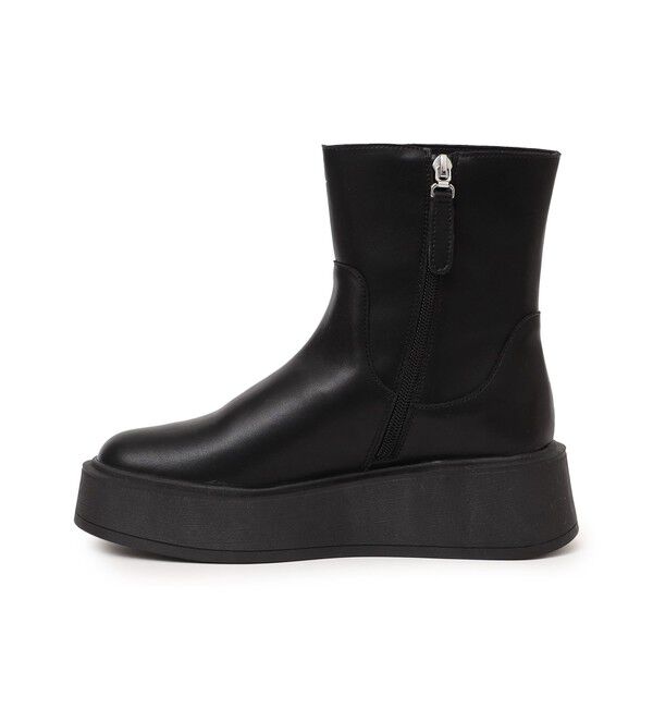 SHIPS any「VELETTO: プラットフォーム ショート ブーツ」|ショートブーツ|