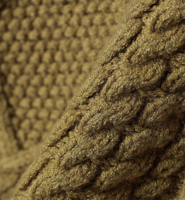 SHIPS KIDS「SHIPS KIDS:140～160cm /〈洗濯機可能〉ケーブル ニット」|ニット・セーター|