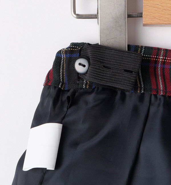 SHIPS KIDS「SHIPS KIDS:110～130cm / チェック プリーツ スカート」|フレア|