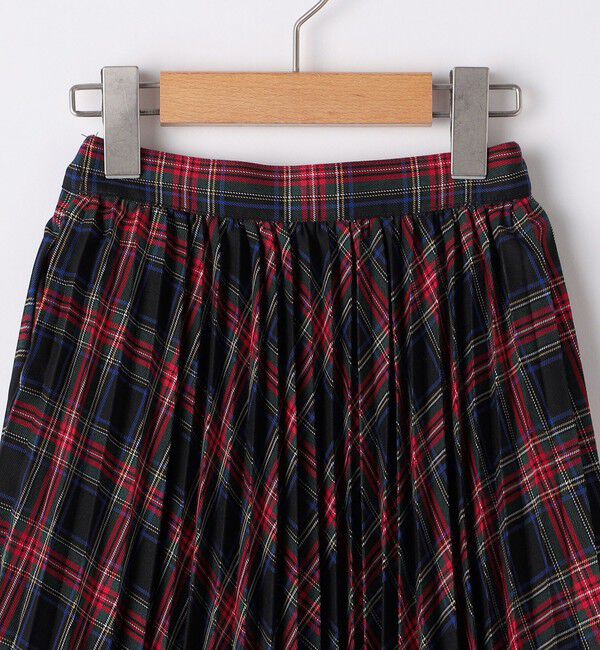 SHIPS KIDS「SHIPS KIDS:110～130cm / チェック プリーツ スカート」|フレア|