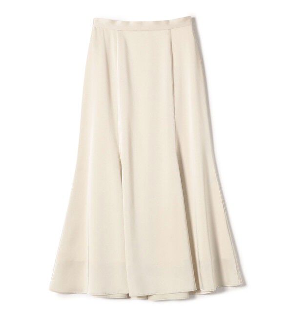 SHIPS for women「【SHIPS別注】troisiemeCHACO:〈手洗い可能〉サテン マーメイド スカート（セレモニー対応可）」|スカート|