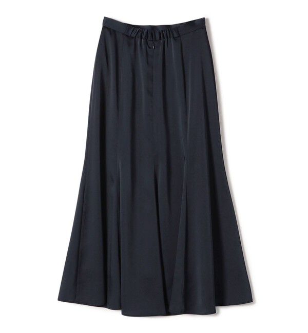 SHIPS for women「【SHIPS別注】troisiemeCHACO:〈手洗い可能〉サテン マーメイド スカート（セレモニー対応可）」|スカート|