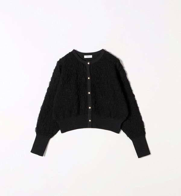 SHIPS any「【WEB限定】SHIPS any:〈手洗い可能〉ジャカード バンピー コンパクト カーディガン」|カーディガン|
