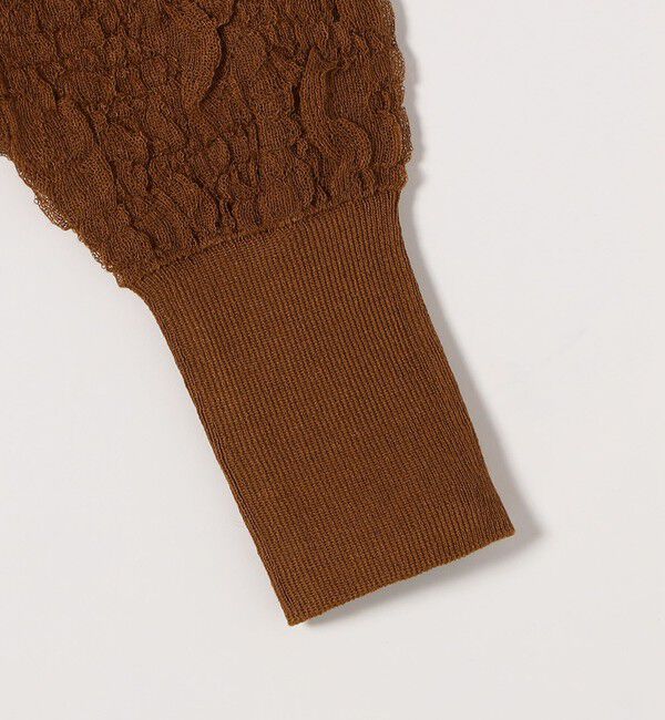 SHIPS any「【WEB限定】SHIPS any:〈手洗い可能〉ジャカード バンピー コンパクト カーディガン」|カーディガン|