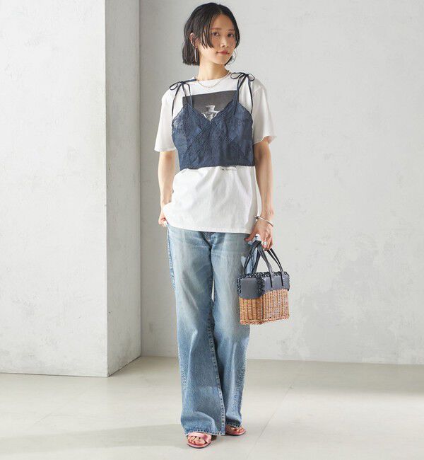 SHIPS for women「【SHIPS別注】A VACATION: 50th ANNIV RATTAN S」|かごバッグ|